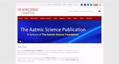 Desktop Screenshot of aatmicscience.org